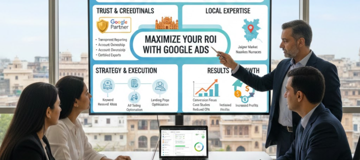 How to Choose the Best Google Ads Company in Jaipur for Maximum ROI