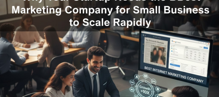 Why Your Startup Needs the Best Internet Marketing Company for Small Business to Scale Rapidly