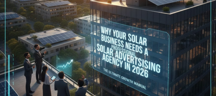 Why Your Solar Business Needs a Professional Solar Advertising Agency in 2026: The Ultimate Growth Manual