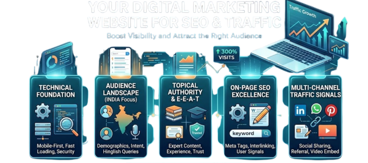 The Ultimate Guide to Optimizing Your Digital Marketing Website for SEO and Traffic