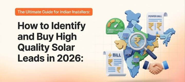 How to Identify and Buy High Quality Solar Leads in 2026: The Ultimate Guide for Indian Installers