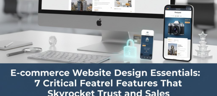 E-commerce Website Design Essentials: 7 Critical Features That Skyrocket Trust and Sales