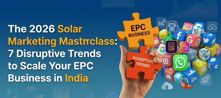 The 2026 Solar Marketing Masterclass: 7 Disruptive Trends to Scale Your EPC Business in India