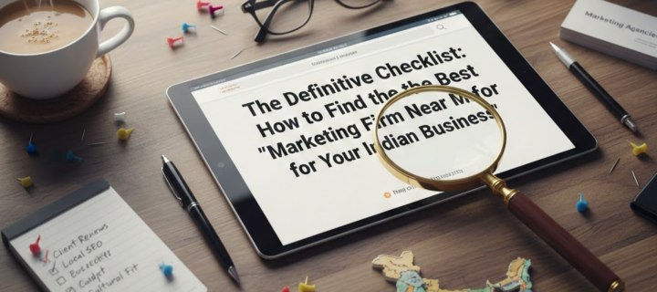 The Definitive Checklist: How to Find the Best 'Marketing Firm Near Me' for Your Indian Business