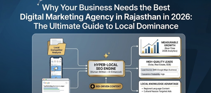 Why Your Business Needs the Best Digital Marketing Agency in Rajasthan in 2026: The Ultimate Guide to Local Dominance
