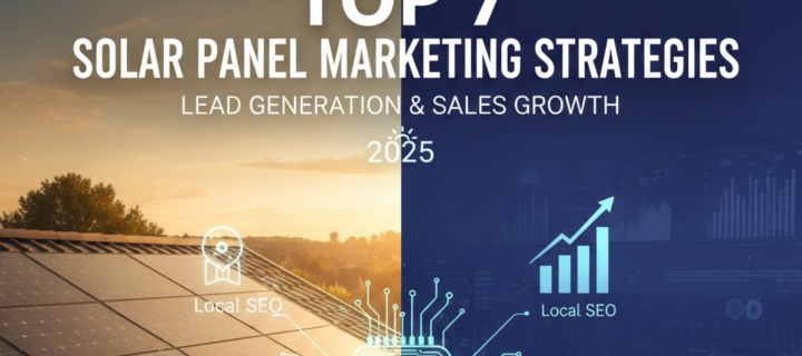 Top 7 Solar Panel Marketing Strategies for Lead Generation and Sales Growth in 2025
