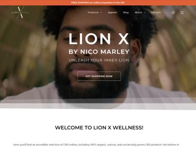 LionX Website Design